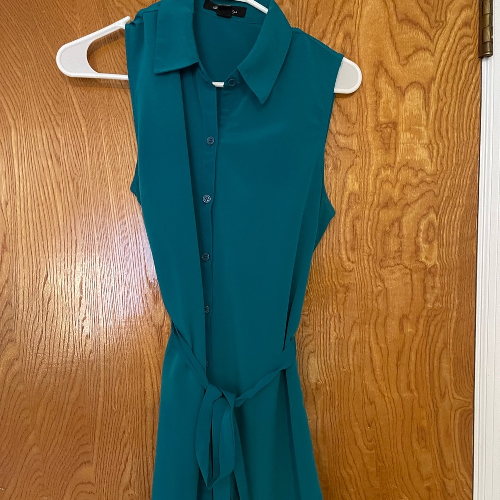 Blue/green dress